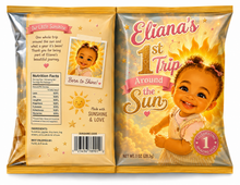 Load image into Gallery viewer, Custom celebration chip bag design by Haus of Opulence