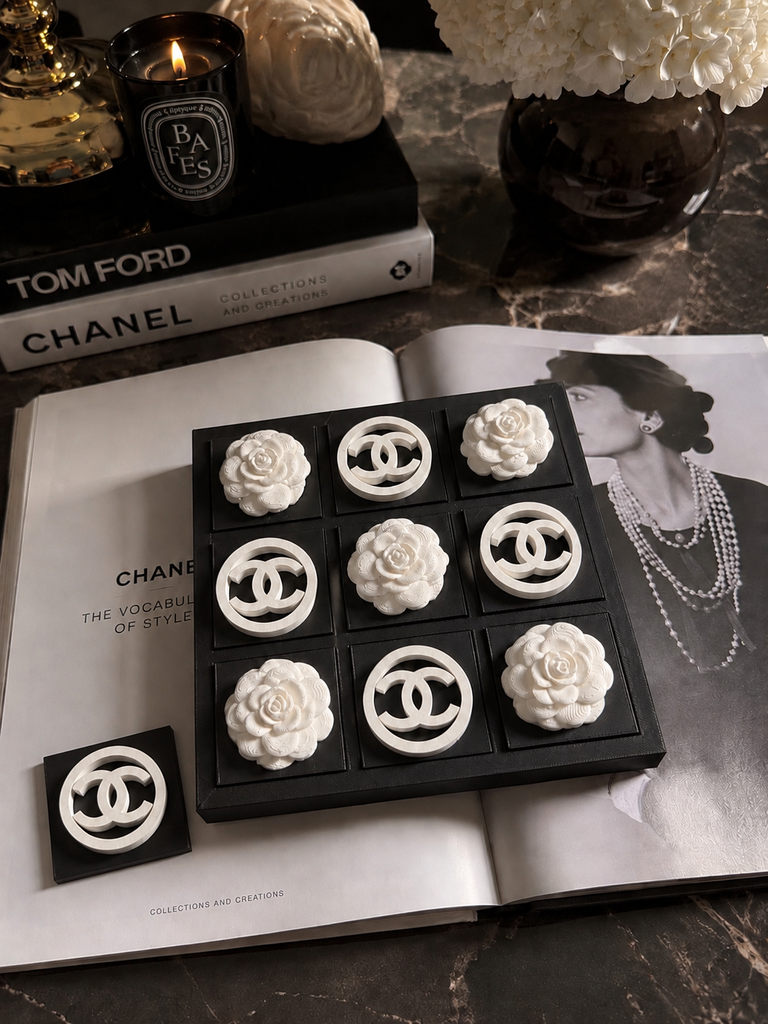 Luxury Tic Tac Toe Décor Set by Haus of Opulence