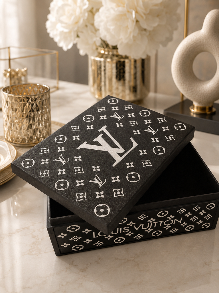 The Opulence keepsake box styled product view